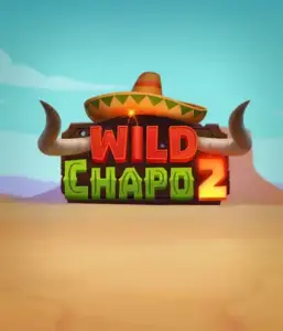 Step into the lively Mexican desert with Wild Chapo 2 slot by Relax Gaming, highlighting a whimsical bull wearing a sombrero amid a serene desert backdrop. This graphic conveys the excitement and culture of the game, ideal for players who enjoy unique themes, delivering a captivating adventure.