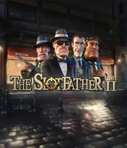 Step into the underworld world of The Slotfather 2 slot by Betsoft, featuring four iconic mafia characters set against a dark urban backdrop. This image captures the dramatic theme of the organized crime with its detailed character design and ominous setting. Perfect for fans of crime dramas, offering a captivating escape. 